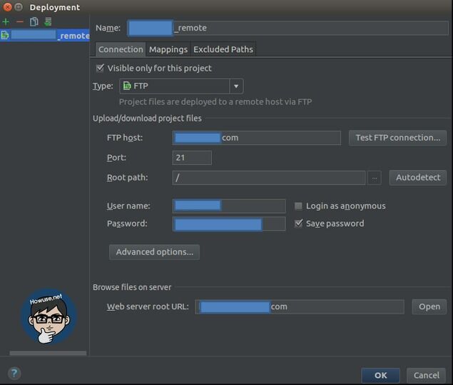 PHPStorm ctrl+S 저장 에서 바로 ftp로 업로드하기! (phpstorm local to ftp)
