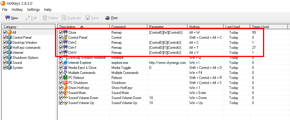 [윈도우팁]맥 사용자가 윈도우 사용할 때, 단축키 키맵핑 다시 하기